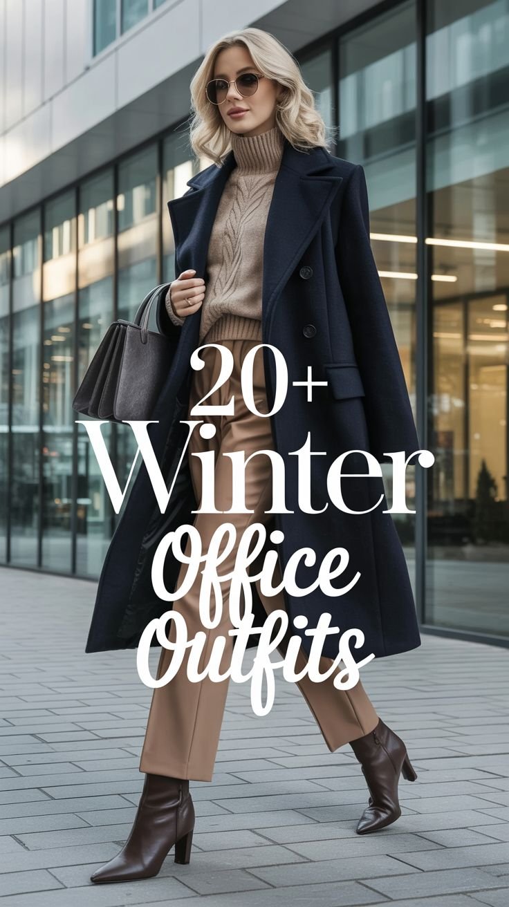 Trending Casual Winter Office Outfits for Women in 2026