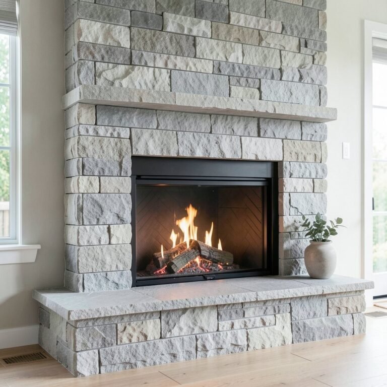 15+ Elegant Stone Fireplace Ideas To Inspire Your Home