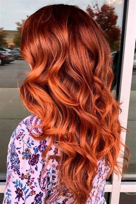 Cinnamon hair color idea 13 - warm spice tones for autumn