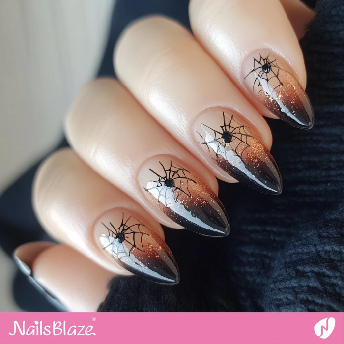 Soft Cocoa with Tiny Spider Charm Detail