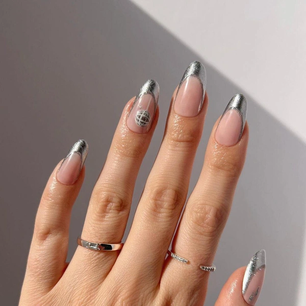 Silver Chrome Holiday Tips