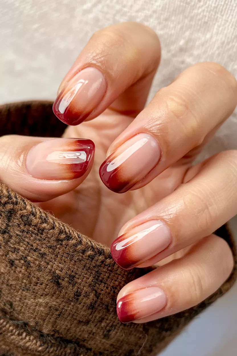 19. Burnt Sienna Ombré