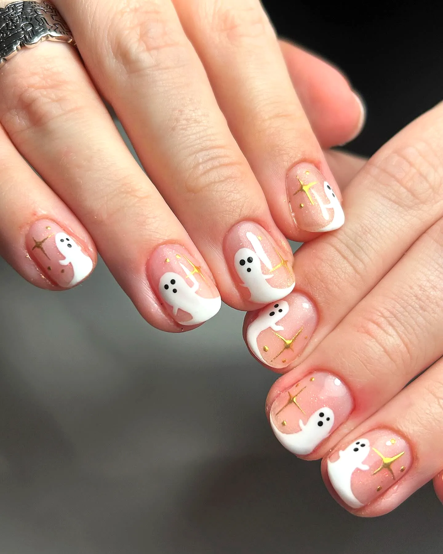Pastel Halloween Mix - Halloween nail art