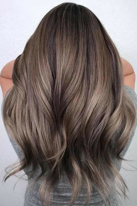Ashy bronde hair color