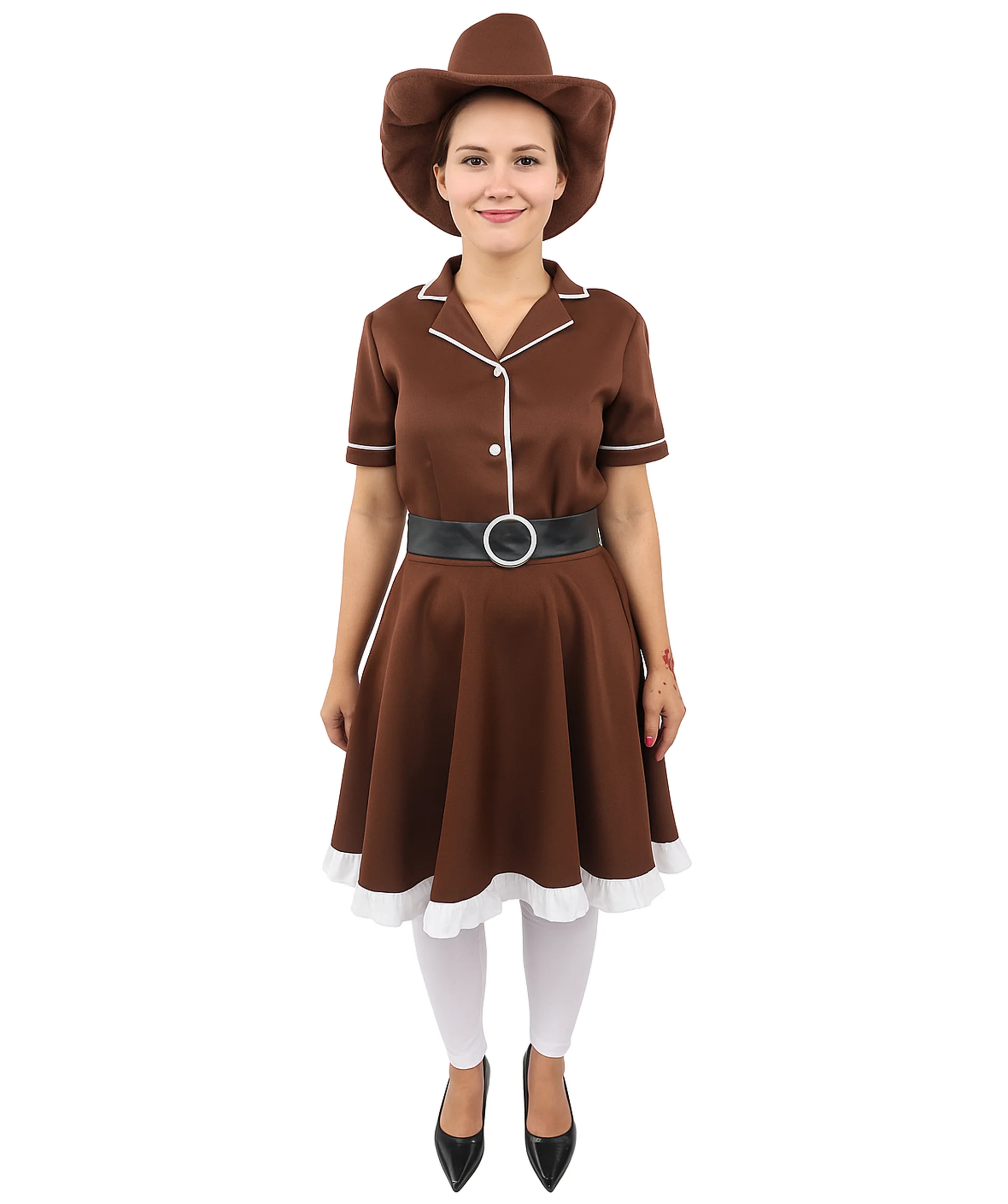 black cowgirl costume all black western outfit