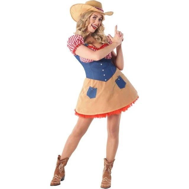 cowgirl bride halloween costume white boots hat