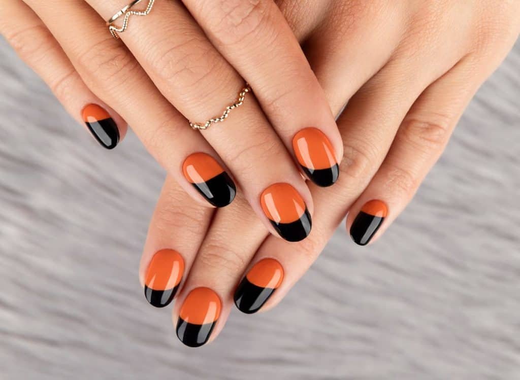 Pumpkin-Spiced Black Tips