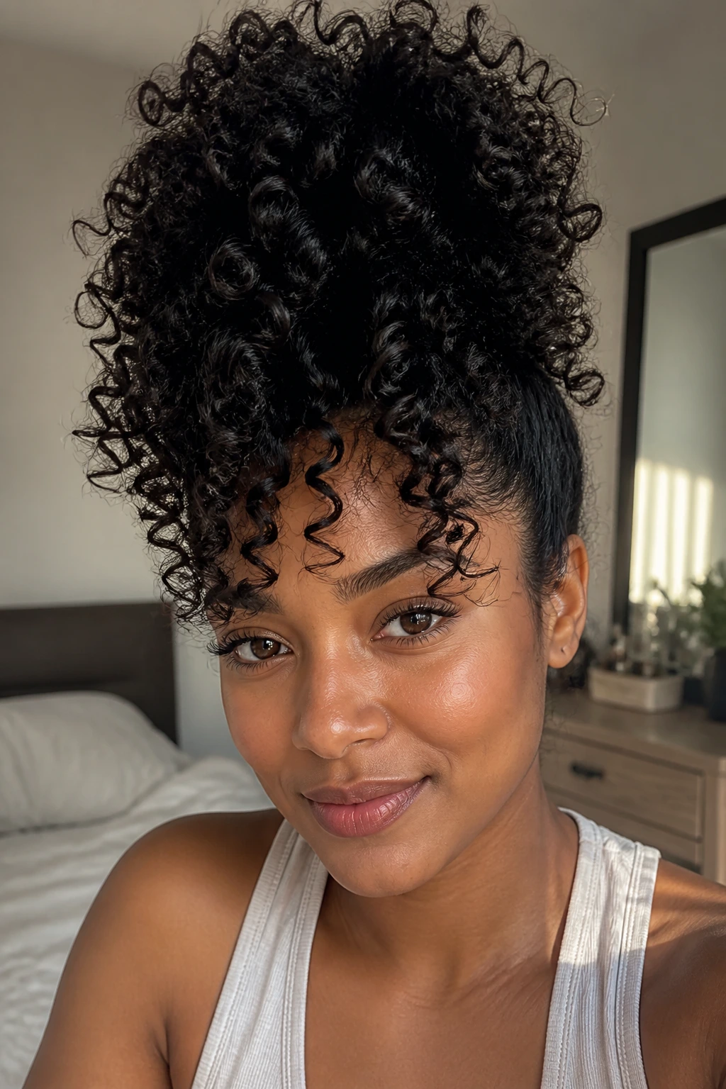 High Pineapple Updo
