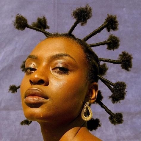 Bantu Knot Curls