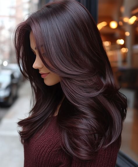 Mahogany hair color
