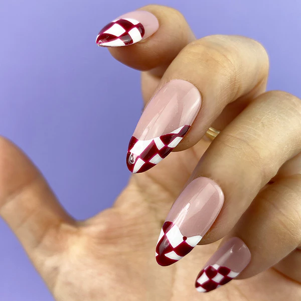 Burgundy Argyle