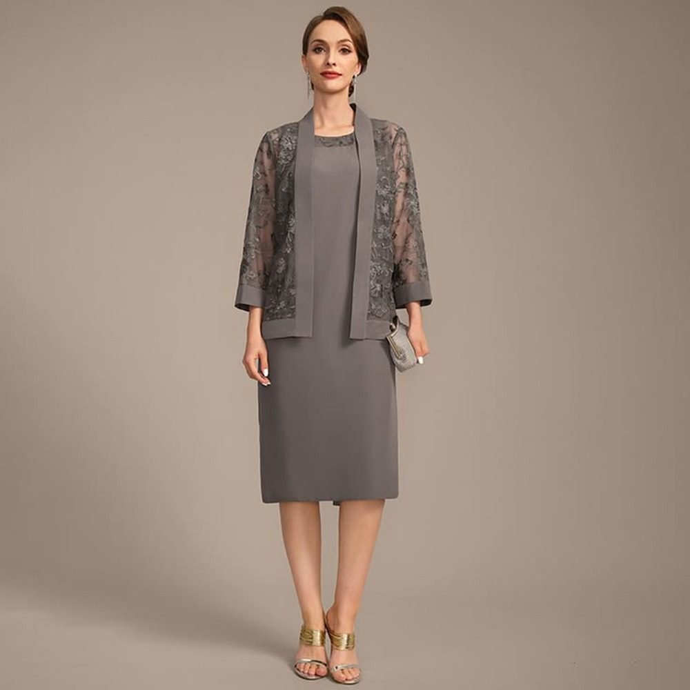 Terracotta wrap top with wide leg trousers wedding guest outfit