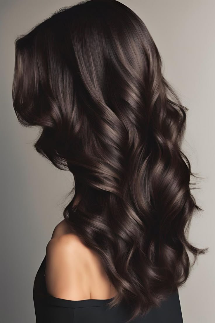 Dark mocha hair color