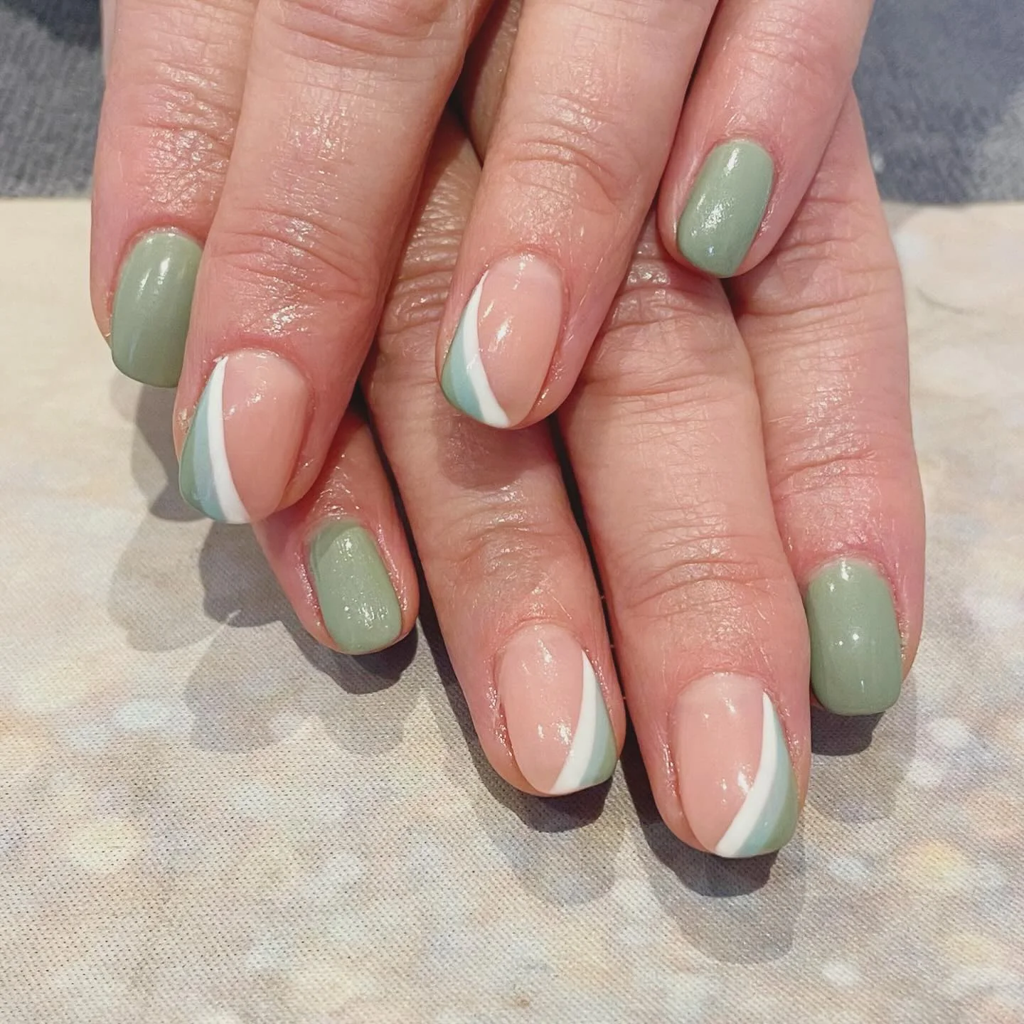12. Sage With White Micro Tip