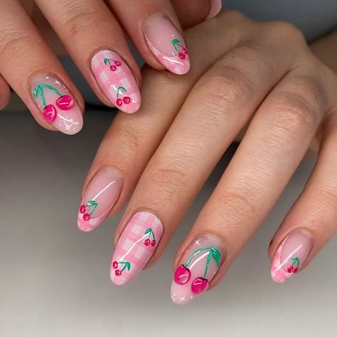 Pink Gingham Check