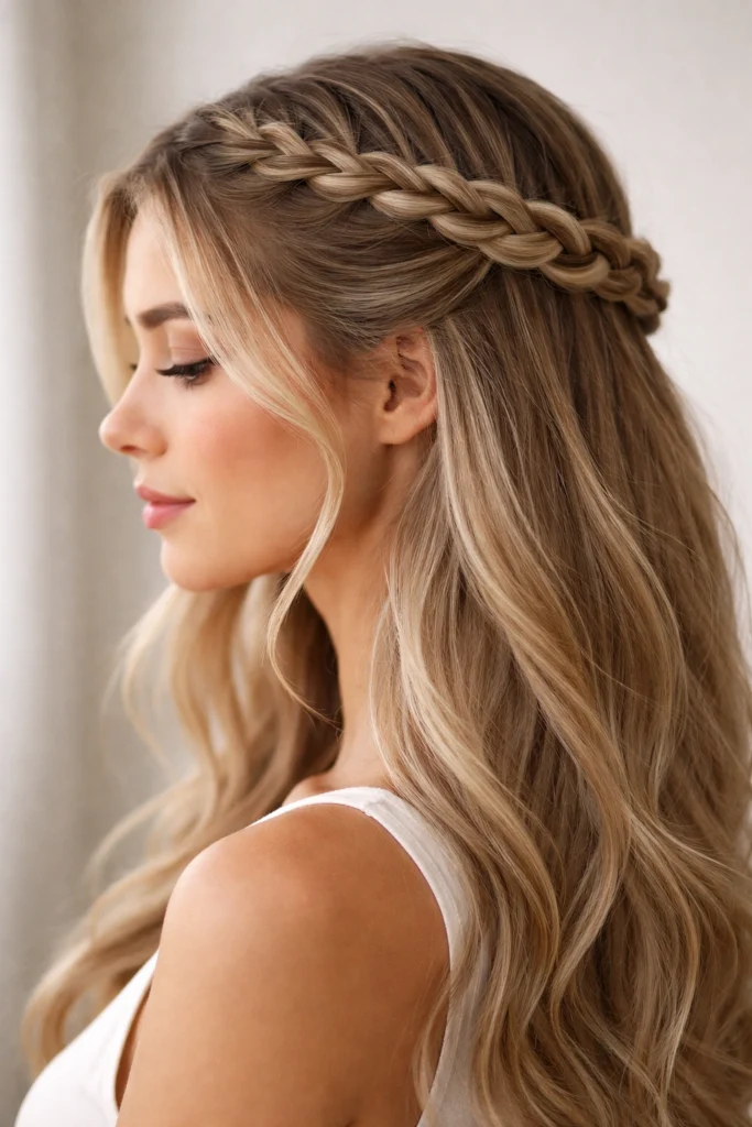 Classic French Braid Crown