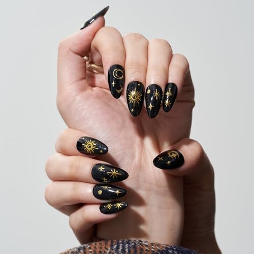 Celestial Gold on Black