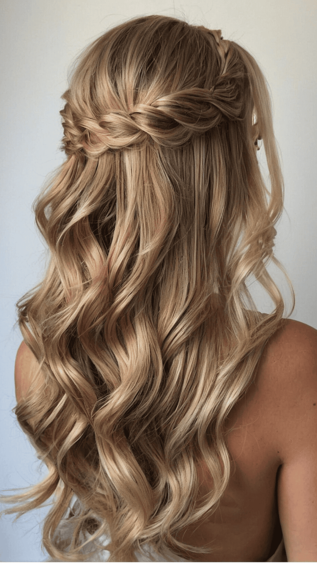 Braided Half-Up Style