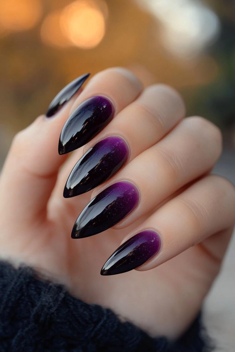 Witchy Ombré (Black to Purple)