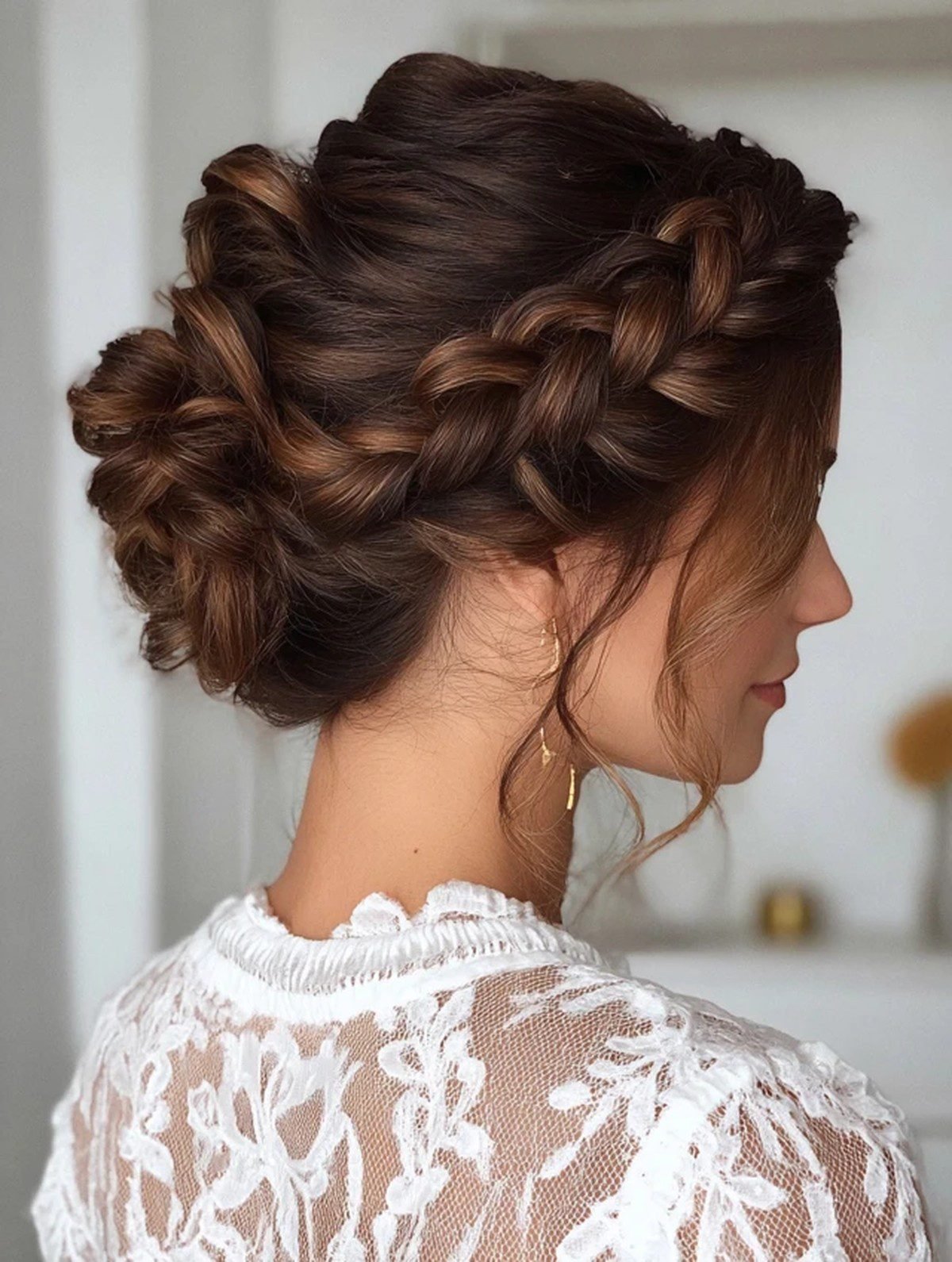 Crown Braid hairstyle