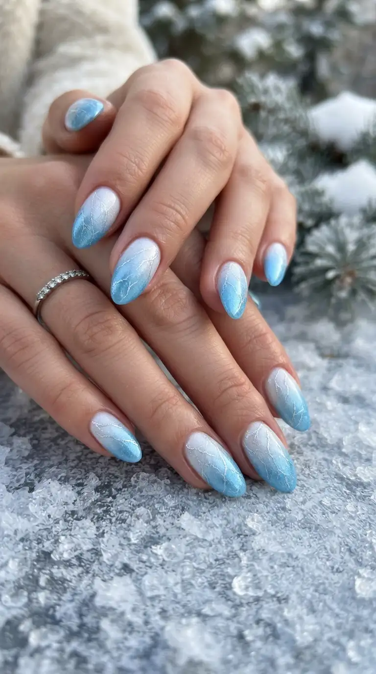 Glacier Crackle Effect