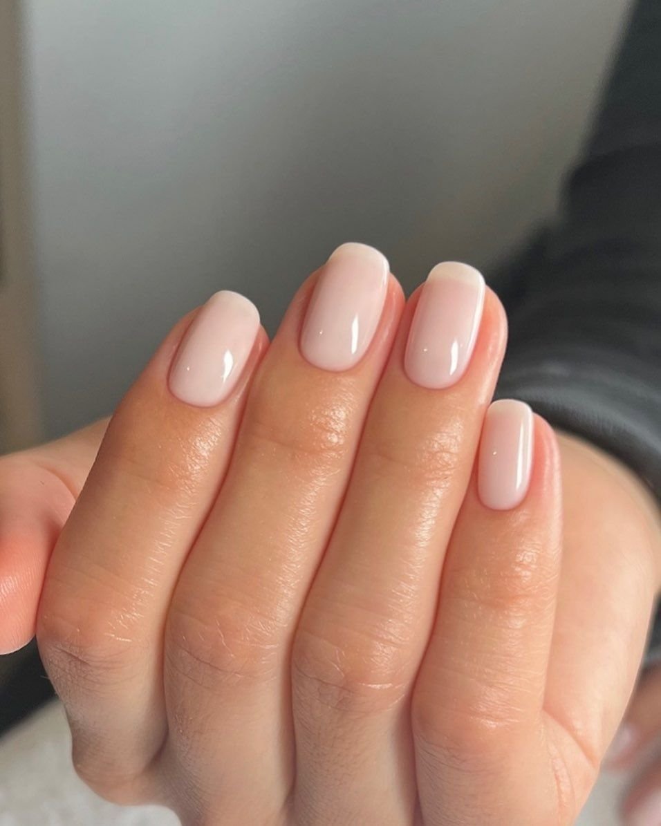 Nude Minimalist Manicure