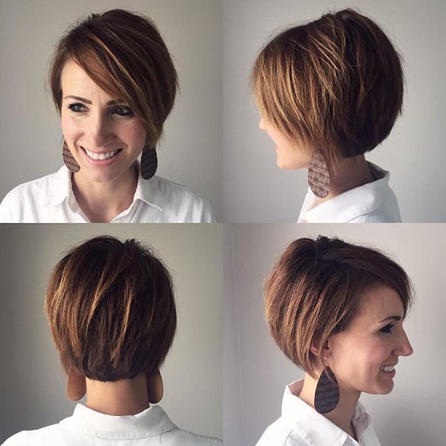 Grow-out-friendly short haircut for 2026 - idea 1