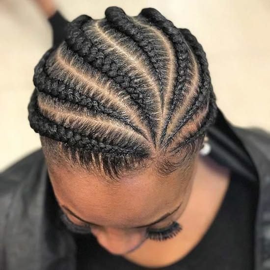 Cornrow Braided Crown