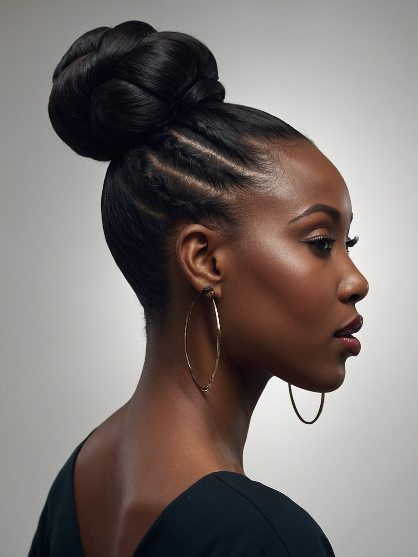 Braided Top Knot