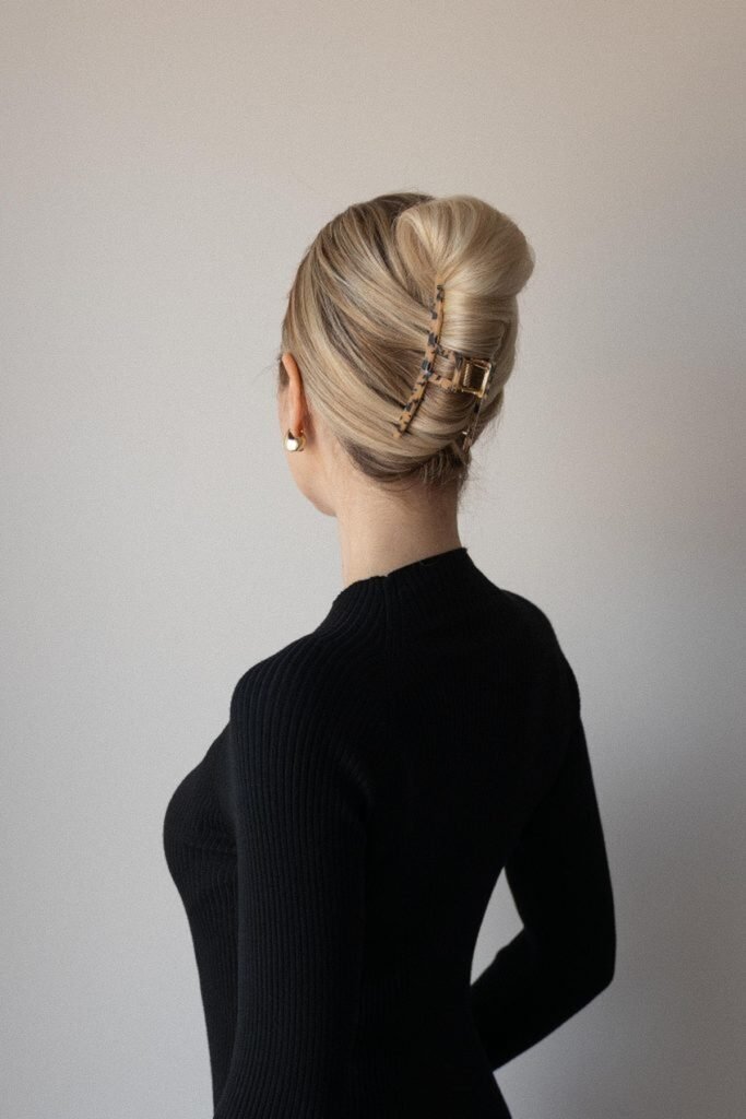 Classic French Twist hairstyle