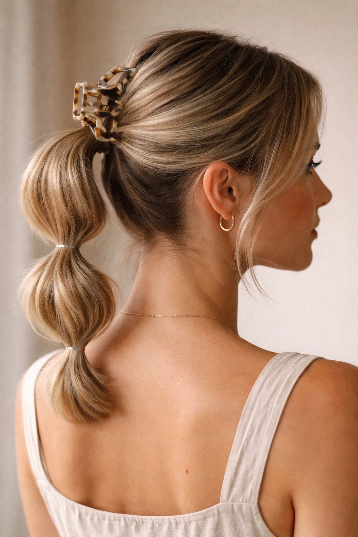 Claw Clip Ponytail hairstyle