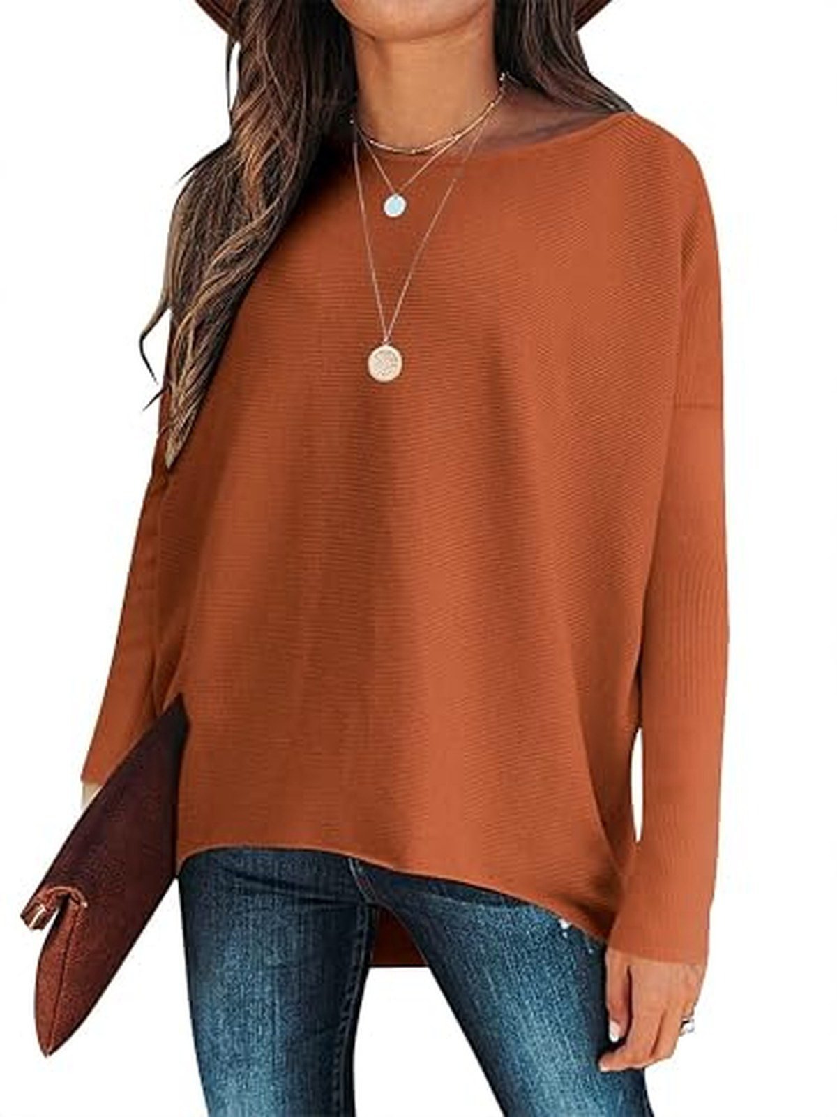 Pumpkin graphic tee with black skirt casual outfit