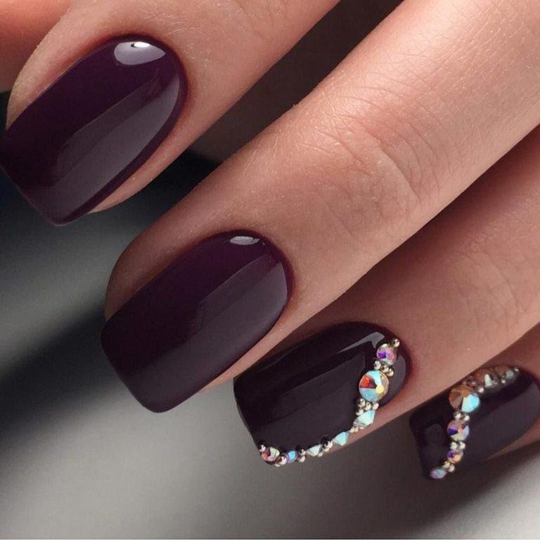 Black Cherry with Rhinestones