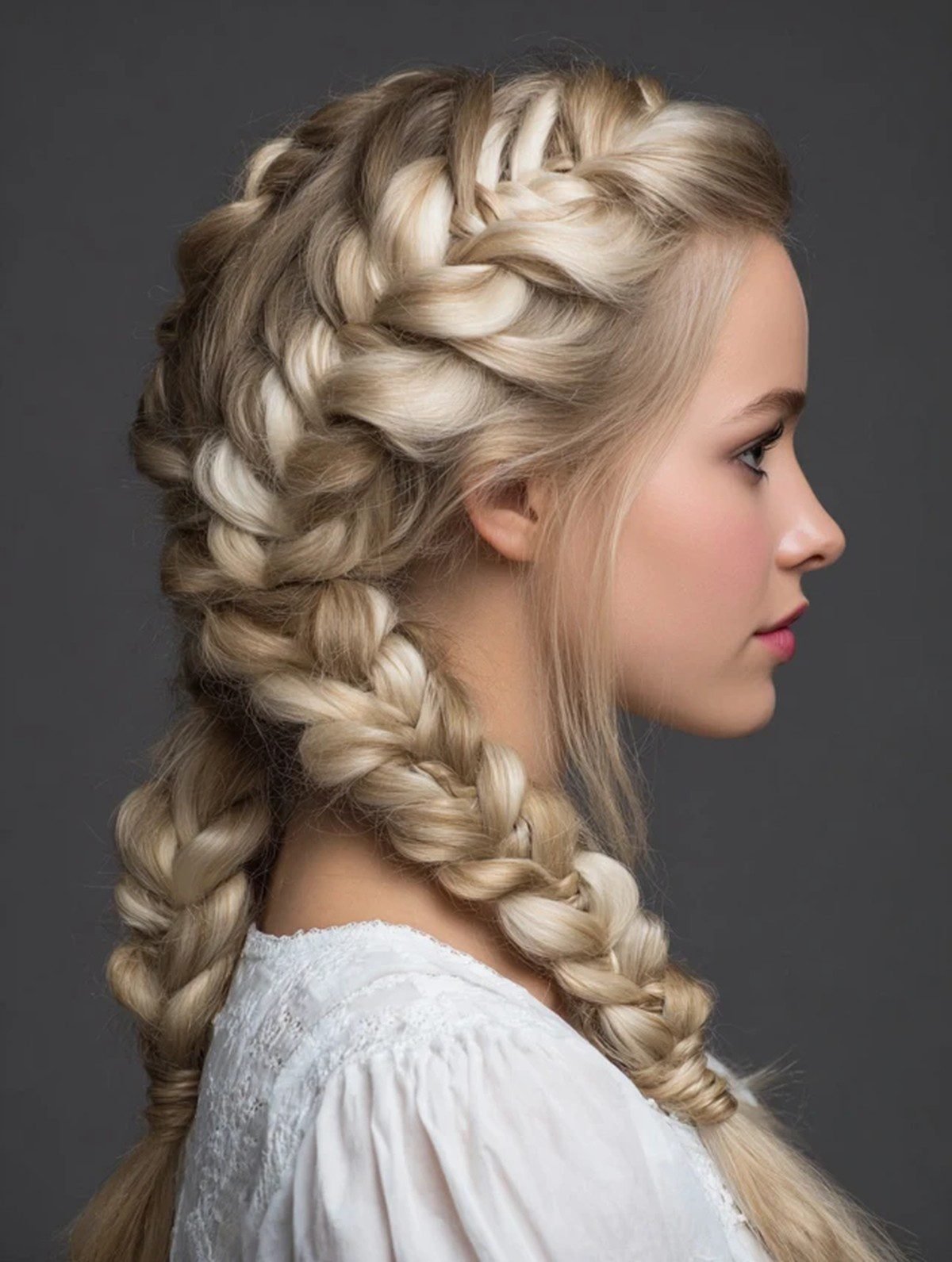 Voluminous Crown Braid hairstyle