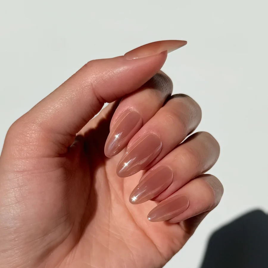Toasted honey brown nail polish