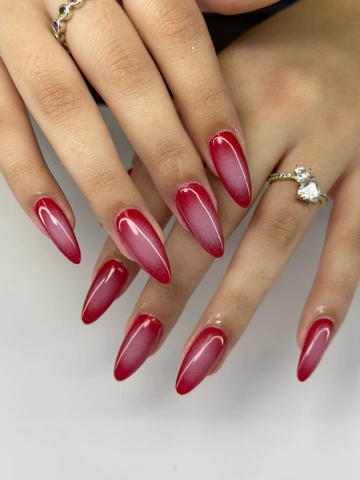 Red Aura Nails