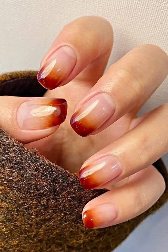 37+ Fall Ombre Nails That Will Instantly Upgrade Your Autumn Look