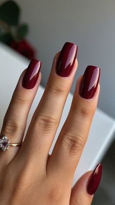 Burgundy marble with gold veining