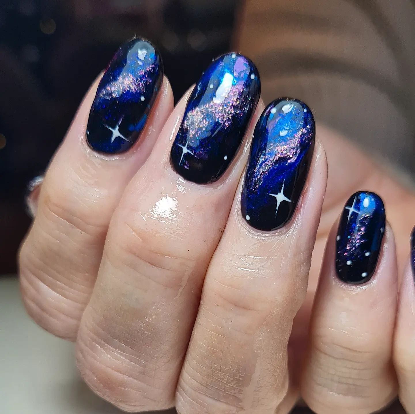 Celestial Aura Nails