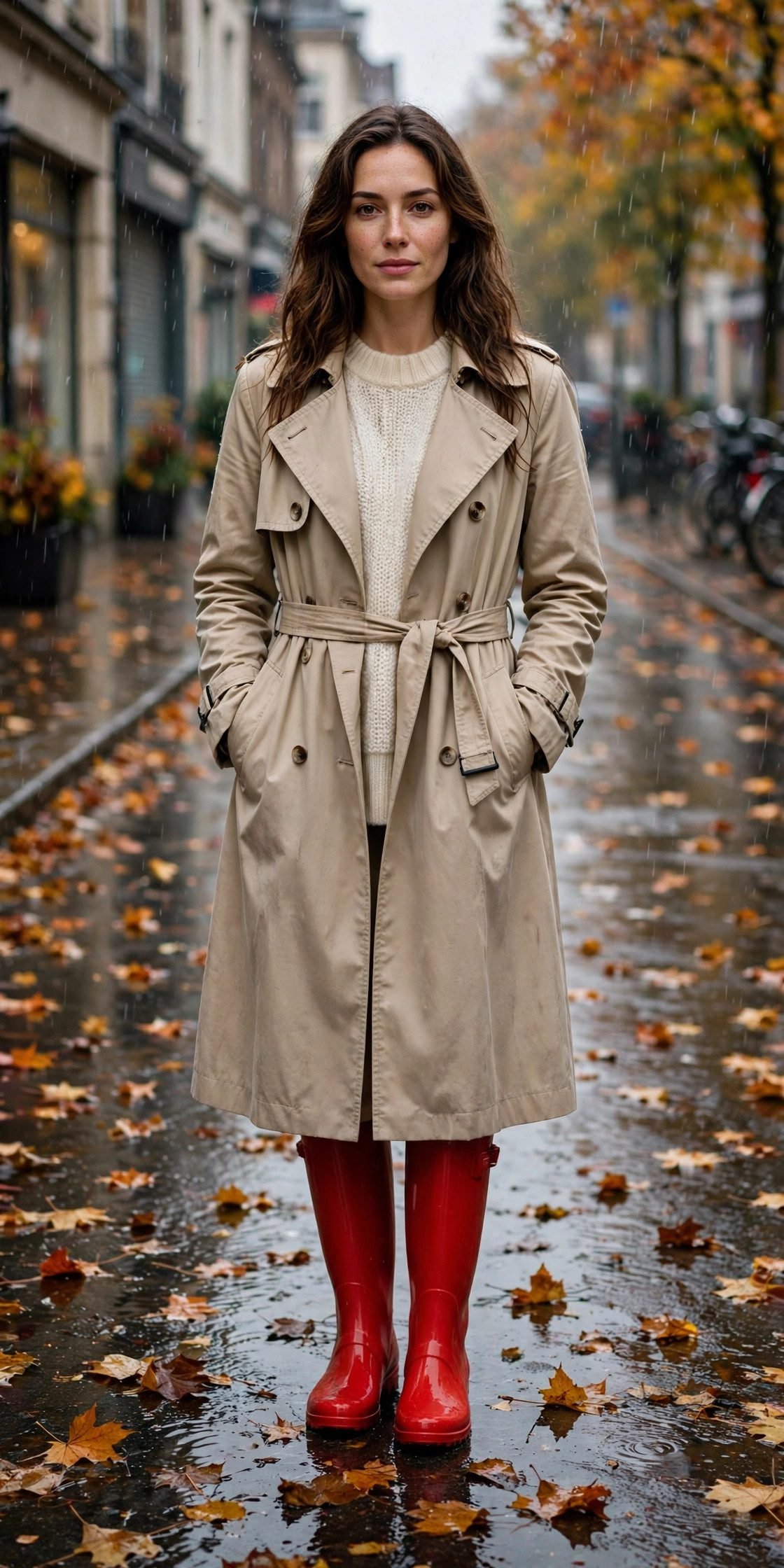 Colorful Boots With Neutrals