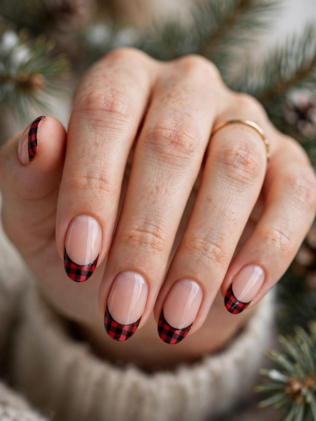Buffalo Plaid Tips
