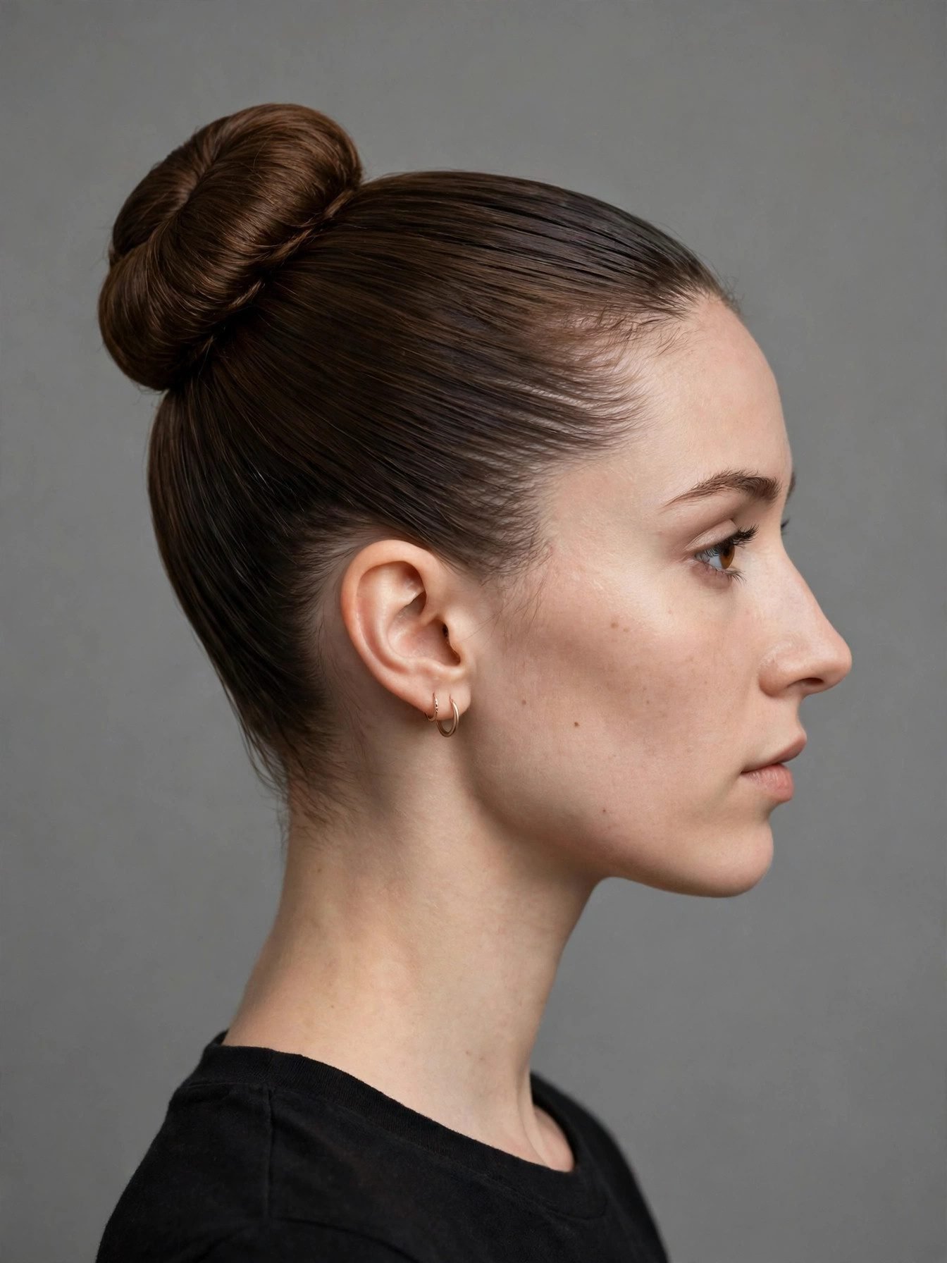 Sleek Ballerina Bun That Holds