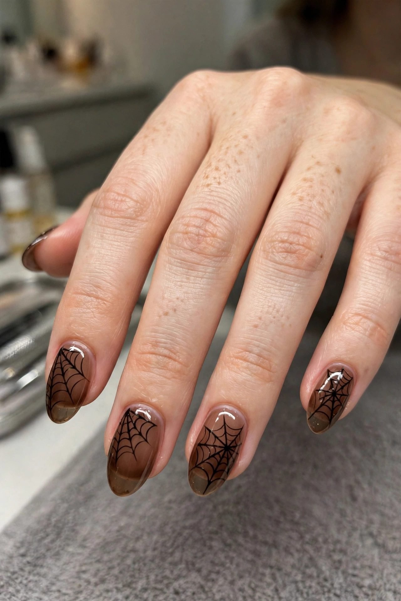 Jelly Brown With Webs