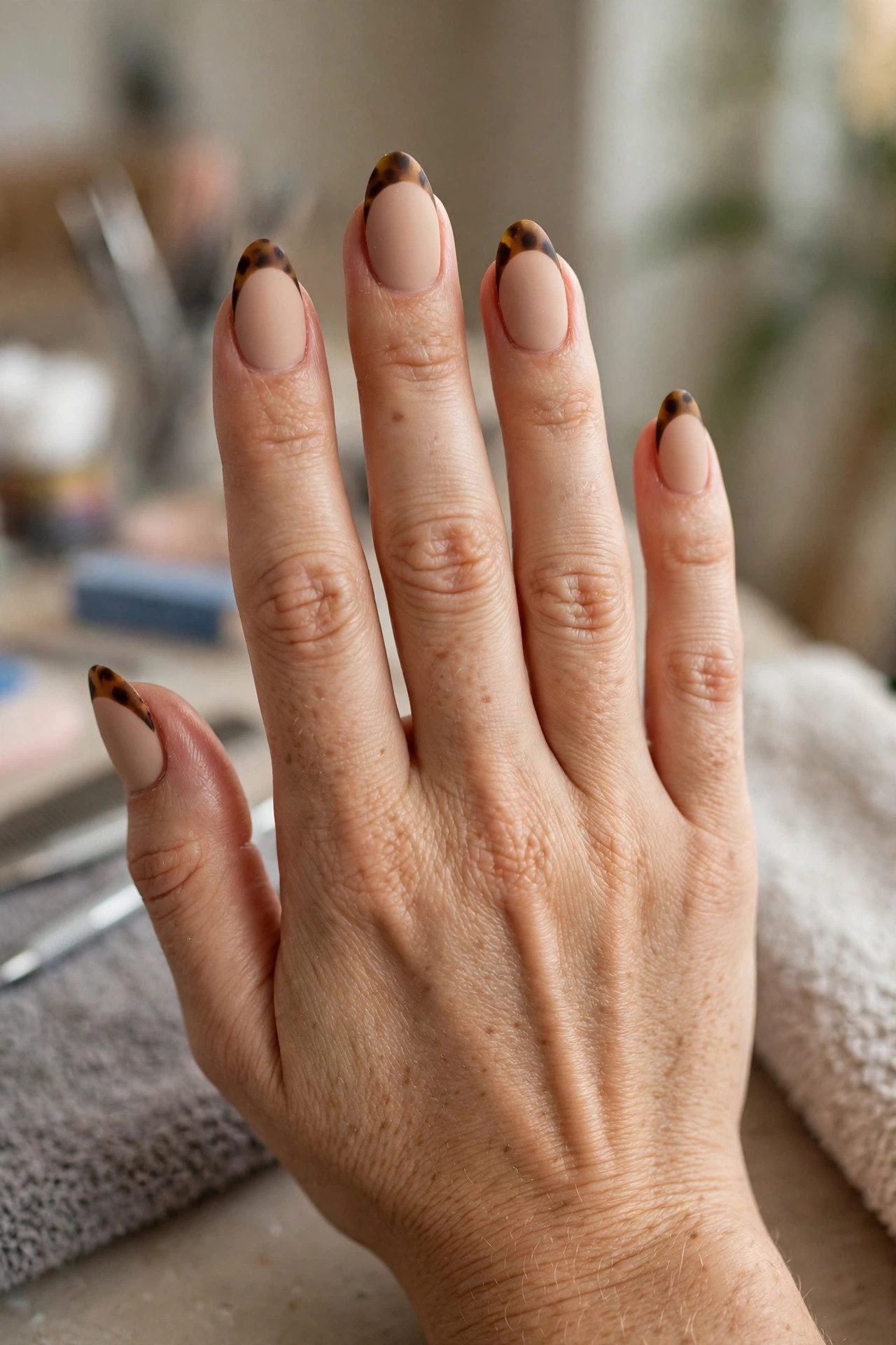 Matte Tortoise French