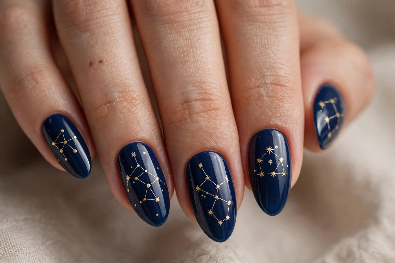Zodiac Constellation Nails