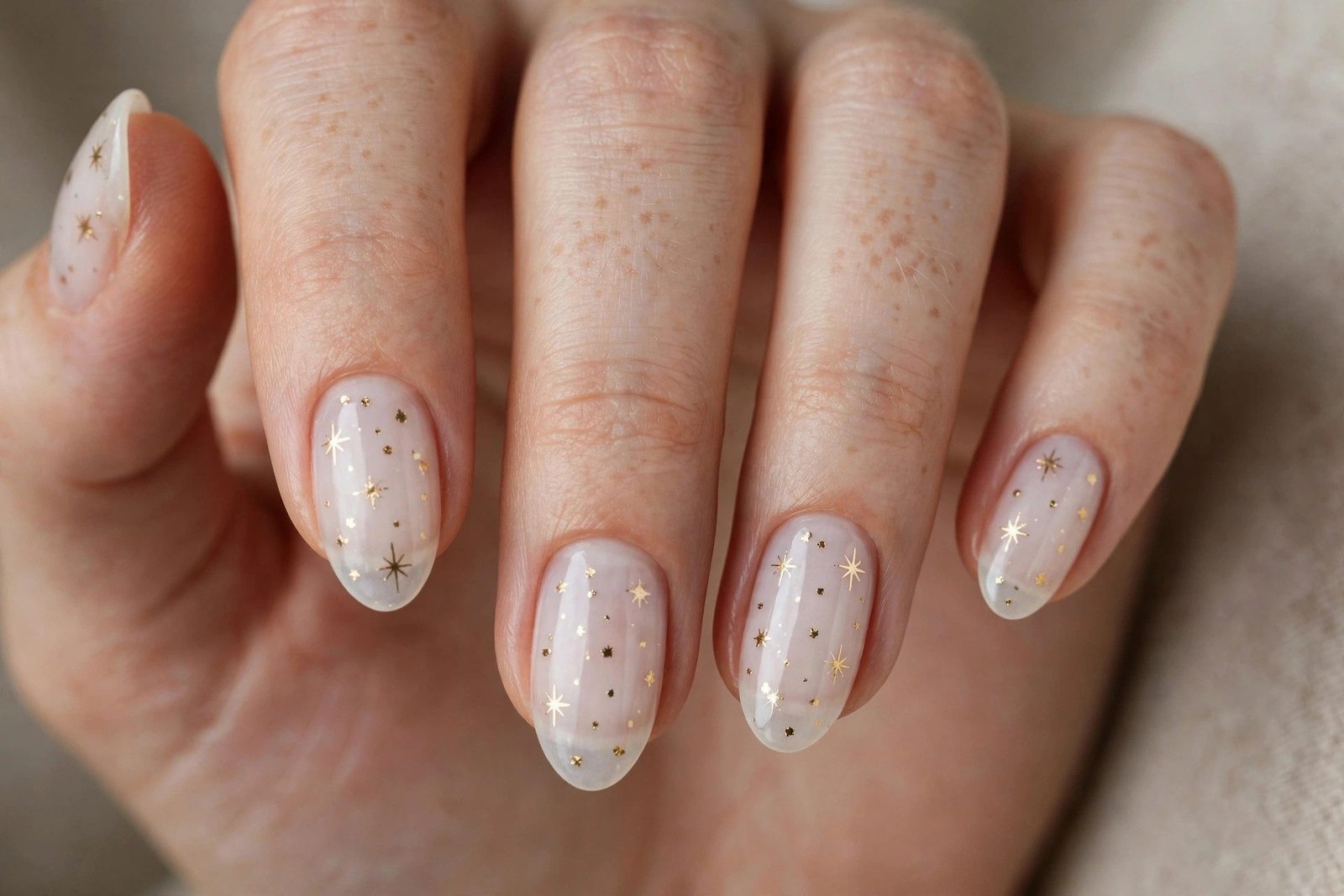 Tiny Stars on a Milky Base