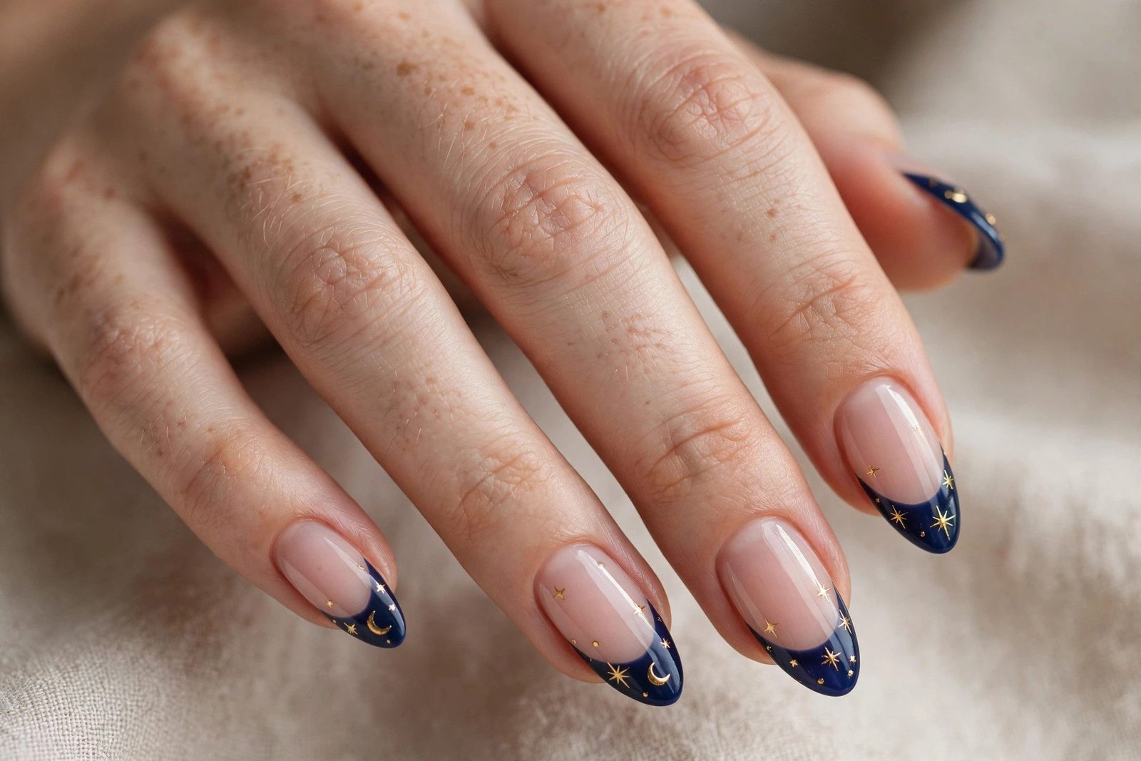 Celestial French Tips