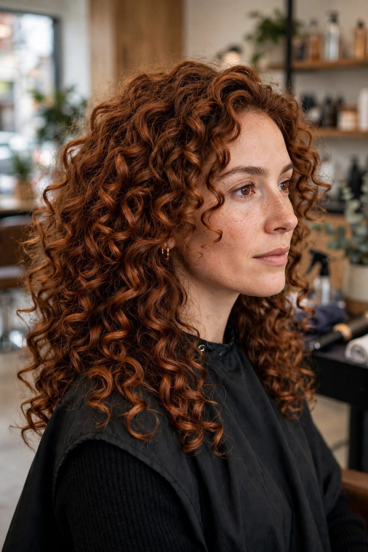 Cinnamon hair color idea 16 - warm spice tones for autumn