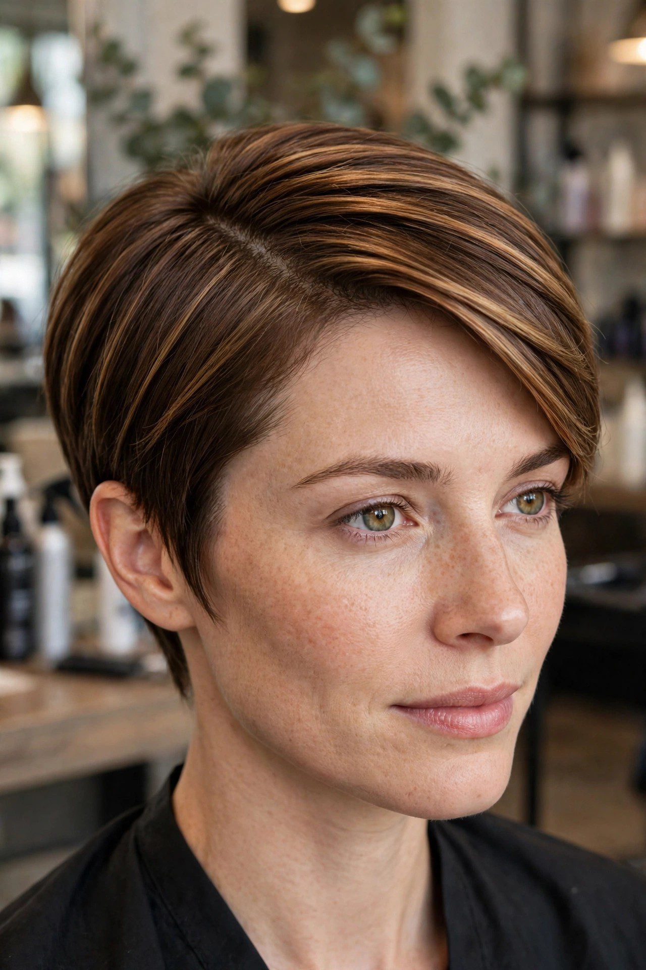 Soft pixie cut for fine hair - style idea 19