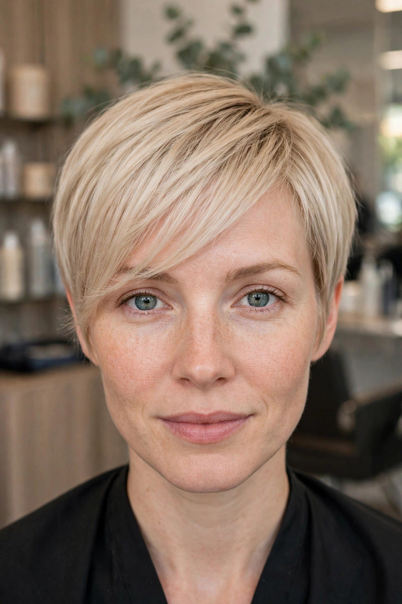 Soft pixie cut for fine hair - style idea 2